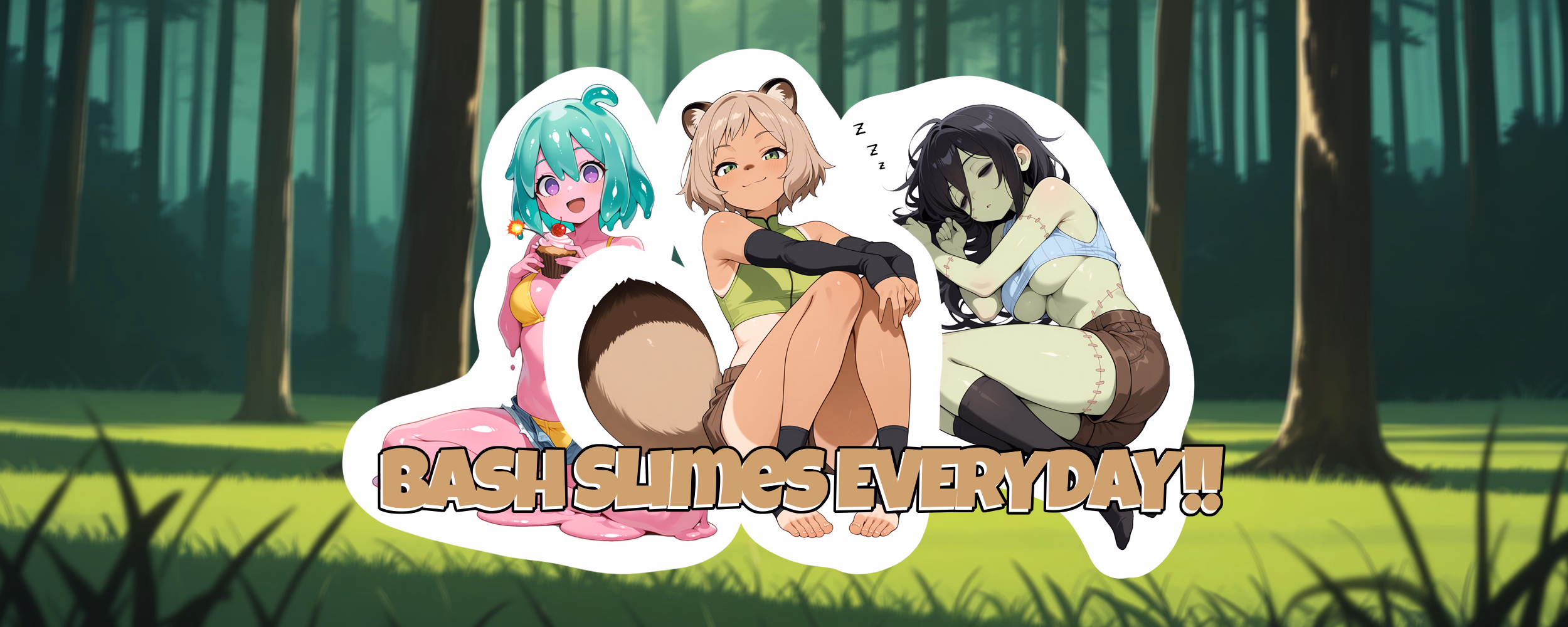 Bash Slimes EVERYDAY!! cover