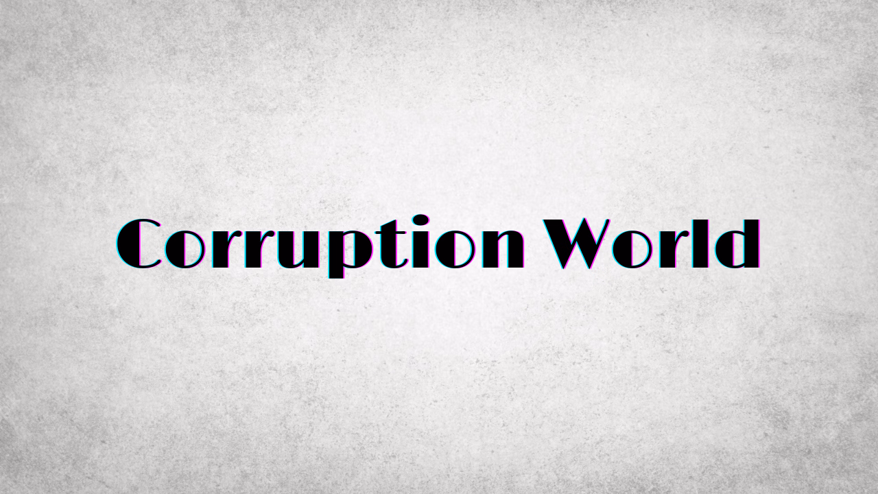 Corruption World cover