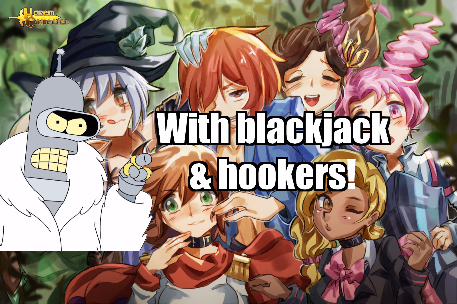 Harem Collector: Blackjack and Hookers cover
