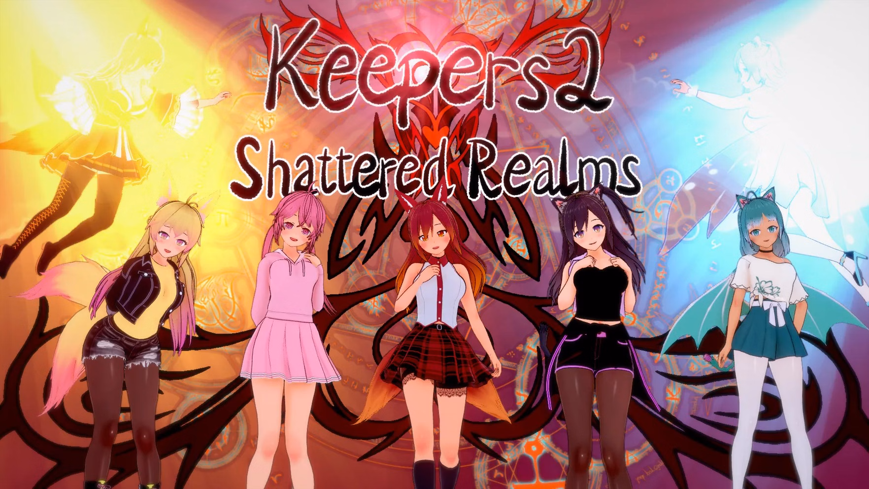 Keepers 2 : Shattered Realms cover