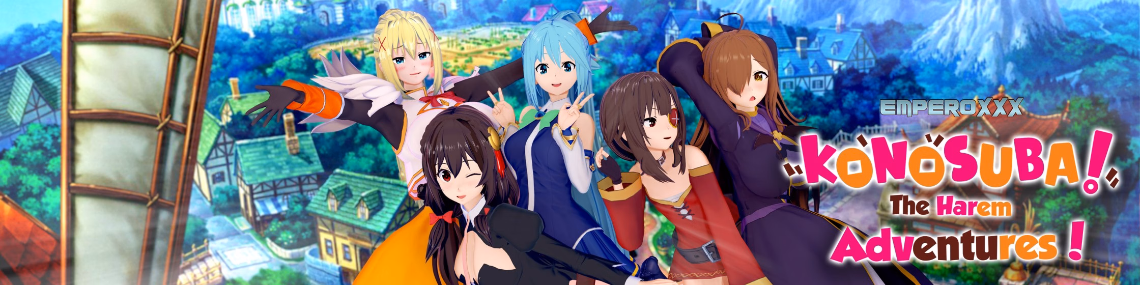 KonoSuba The Harem Adventures cover