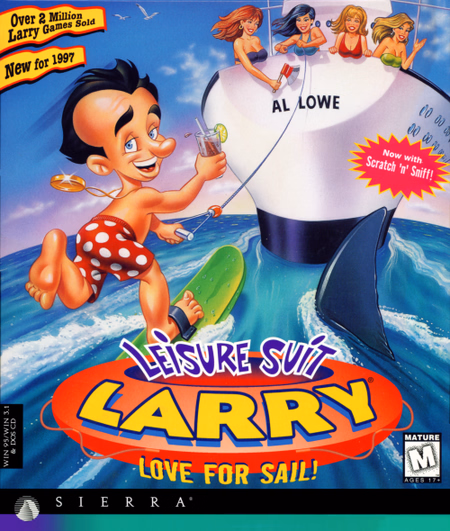 Leisure Suit Larry: Love for Sail! cover