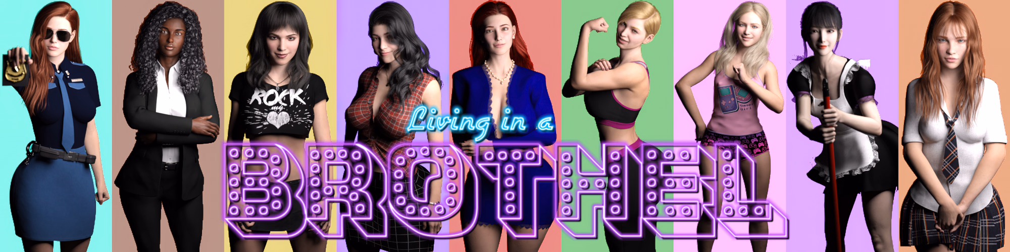 Living in a Brothel cover