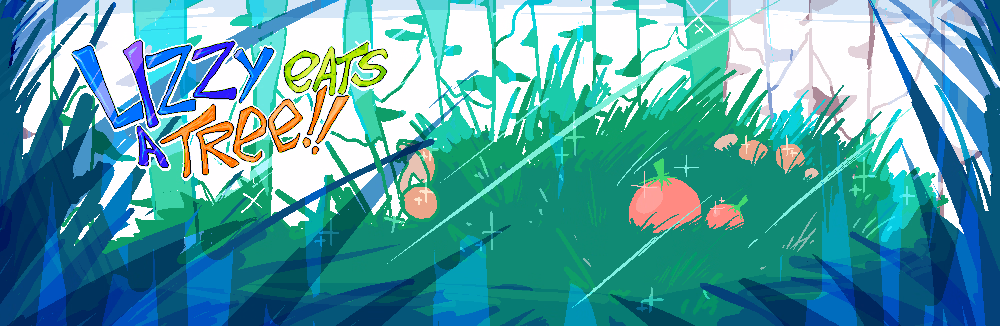 Lizzy Eats A TREE!! cover