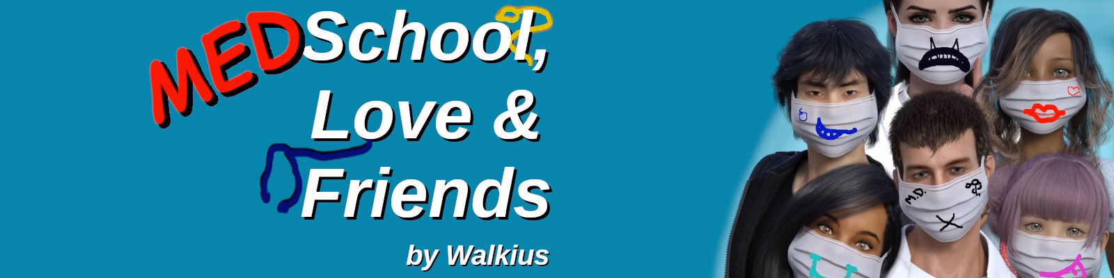 Medschool, Love and Friends cover