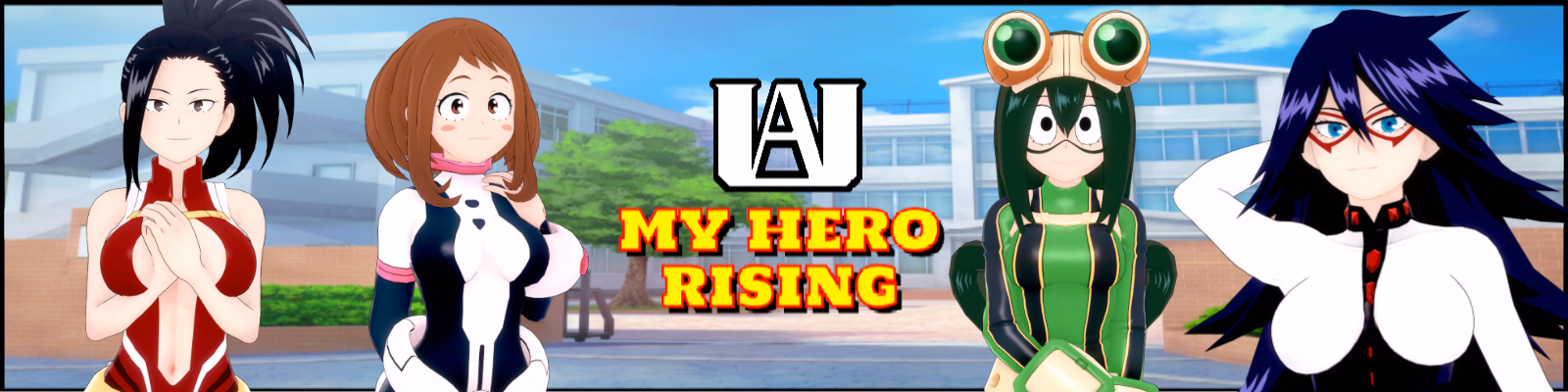 My Hero Rising cover