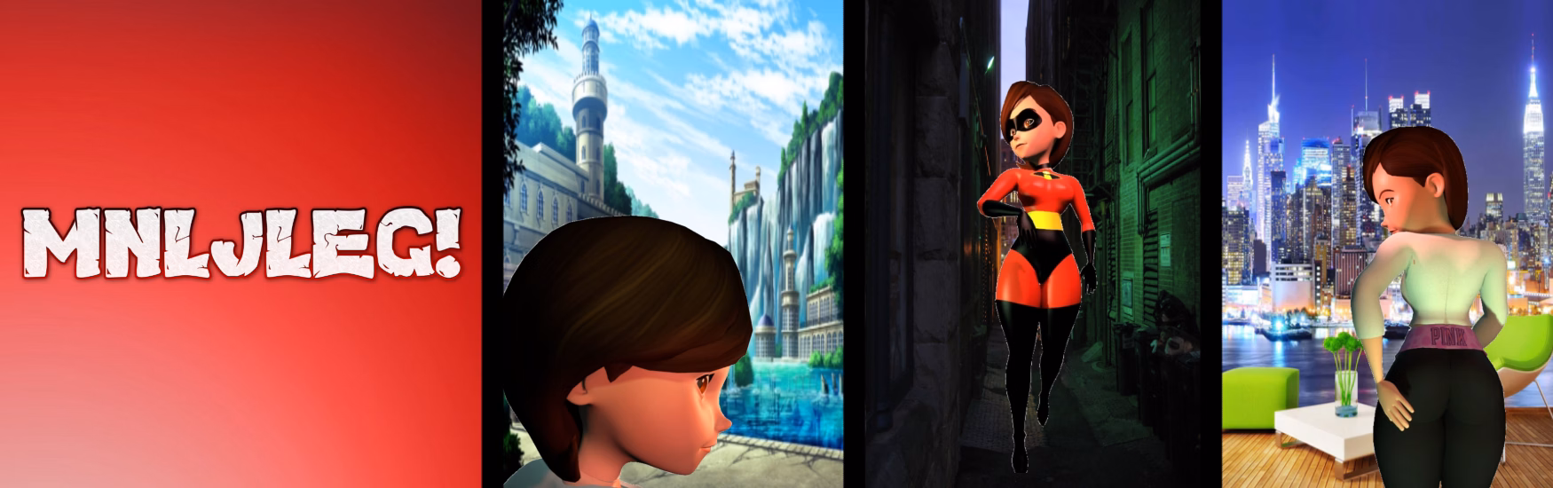 My Neighbor Looks Just Like Elasti Girl! cover