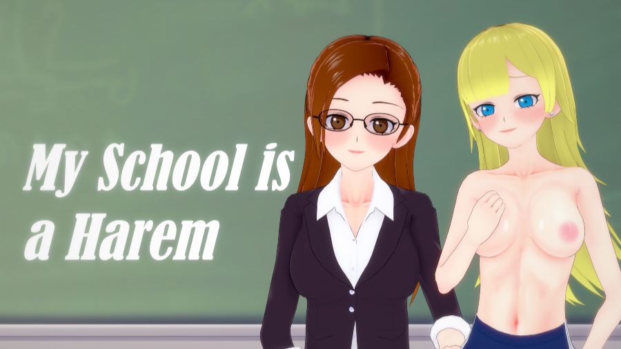 My School is a Harem cover