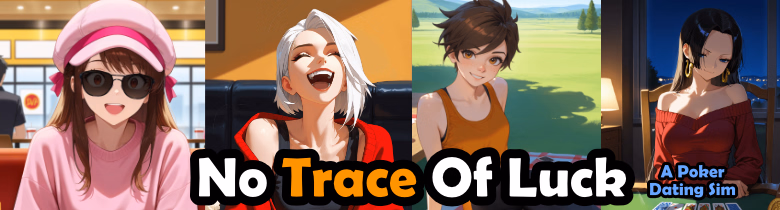 No Trace of Luck - A Strip Poker Dating Sim cover