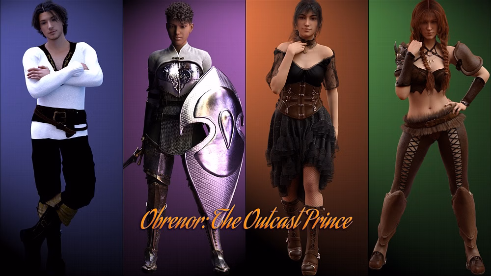 Obrenor: The Outcast Prince cover