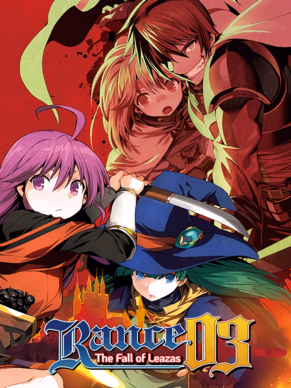 Rance 03 - The Fall of Leazas cover