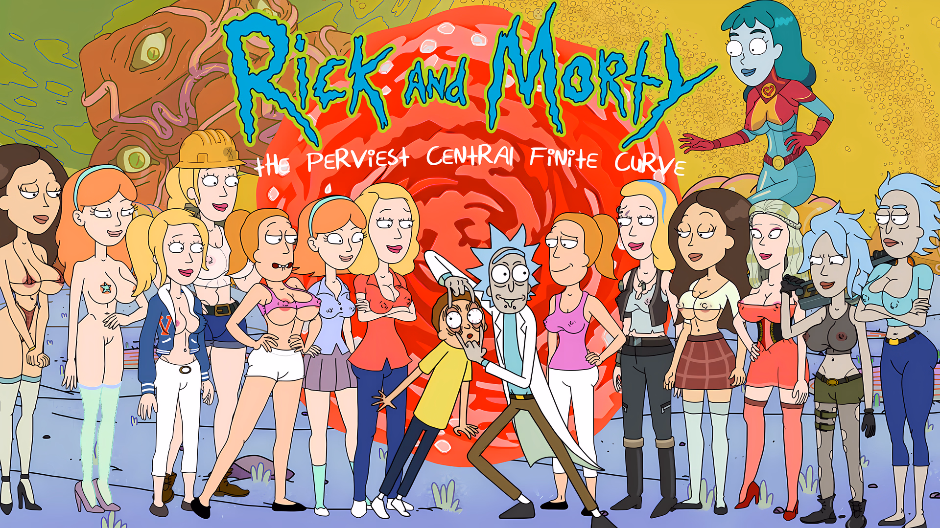Rick and Morty - The Perviest Central Finite Curve cover