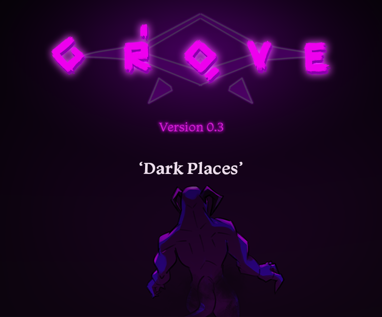 [RPG] GROVE: "Dark Places" cover
