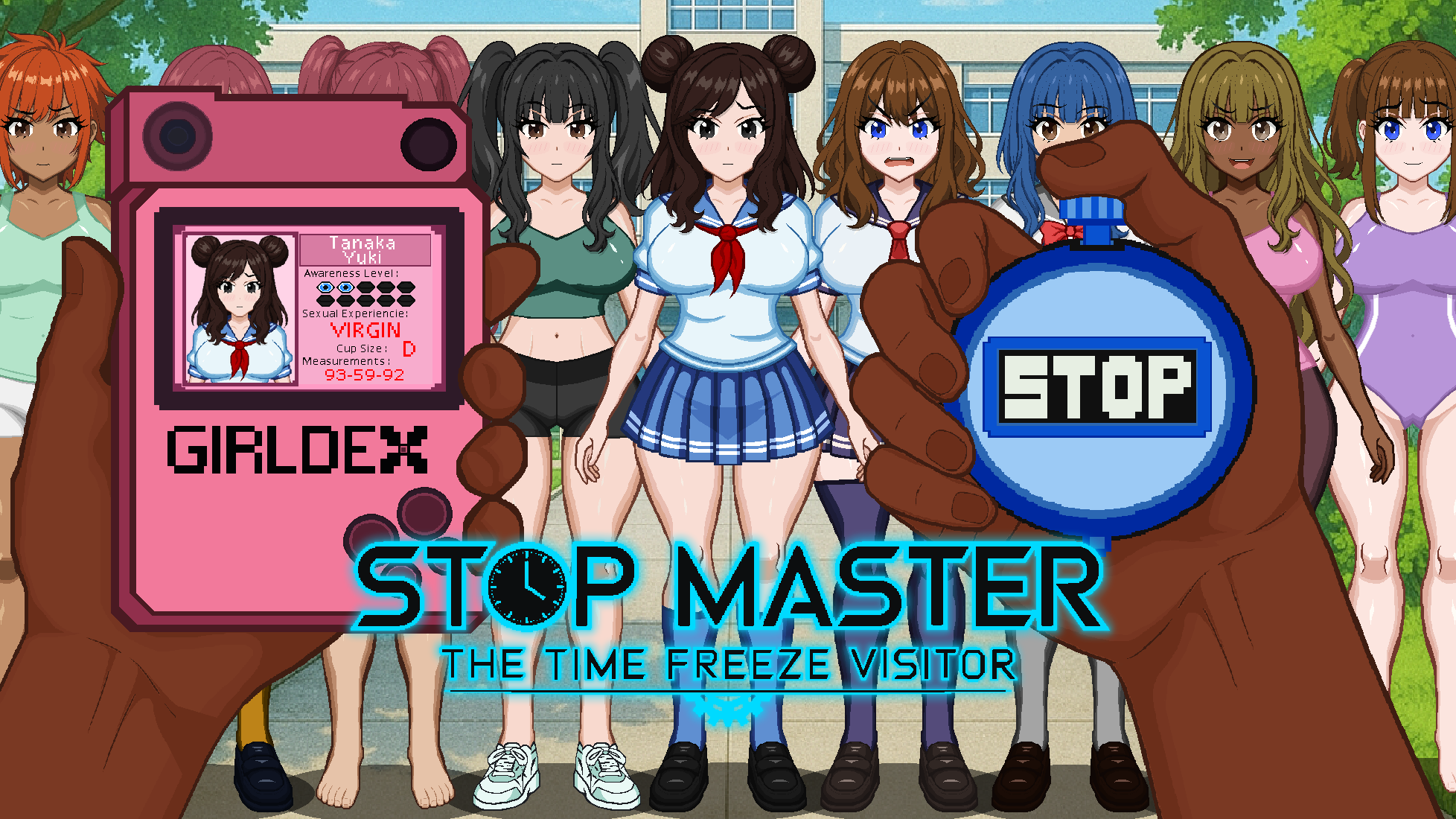 Stop Master: The Time Freeze Visitor cover