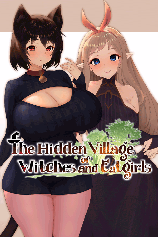 The Hidden Village of Witches and Catgirls cover