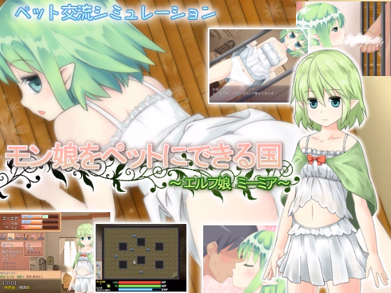 The Land Where One Can Make Monmusu Pets - Elf Girl Mimia cover