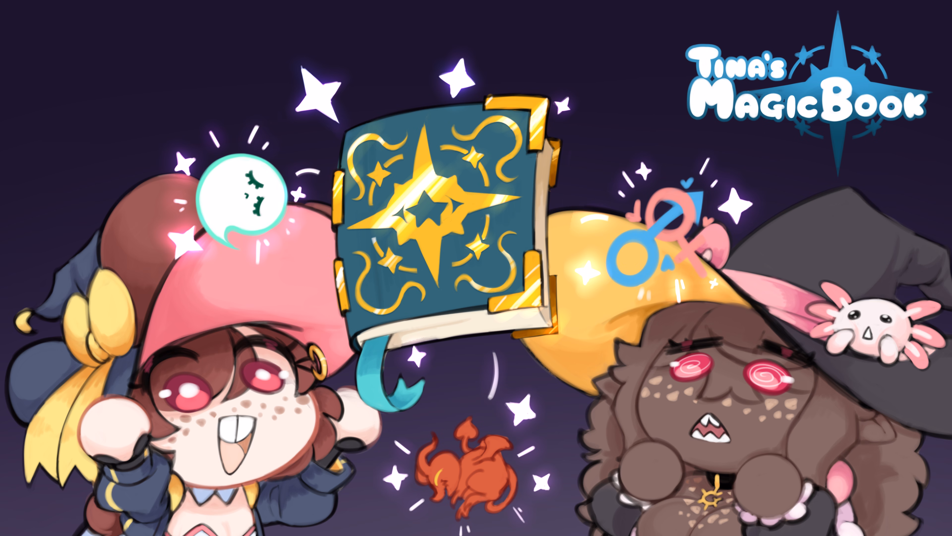 Tina's Magic Book cover