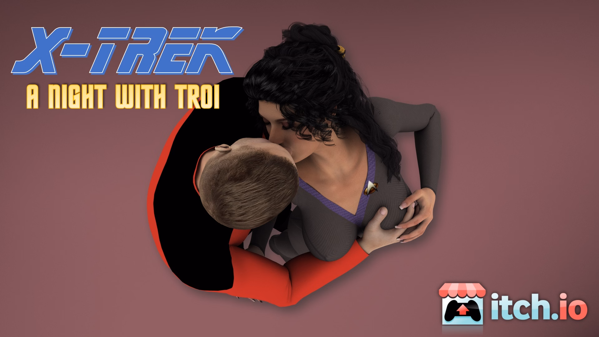 X-Trek: A Night with Troi cover